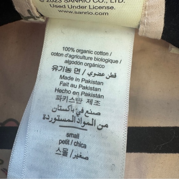 Hello Kitty pottery barn teen PJs Hearts Organic Cotton Percale Pajama Set small - Picture 13 of 16